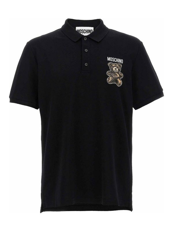 MOSCHINO: Polos  - Polo - Noir