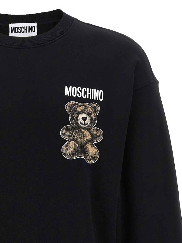 The Best Shops MOSCHINO: スウェット＆セーター - スウェットシャツ/セーター - 黒