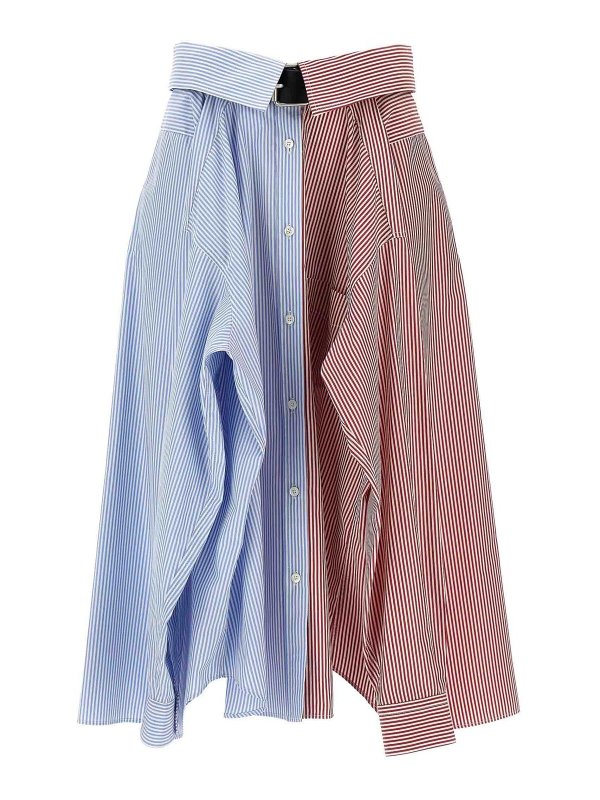 MOSCHINO: Knielange und Midi Röcke - Midirock - Hellblau