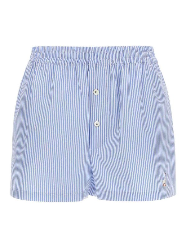 MOSCHINO: pantaloni shorts - Pantaloncini popinali