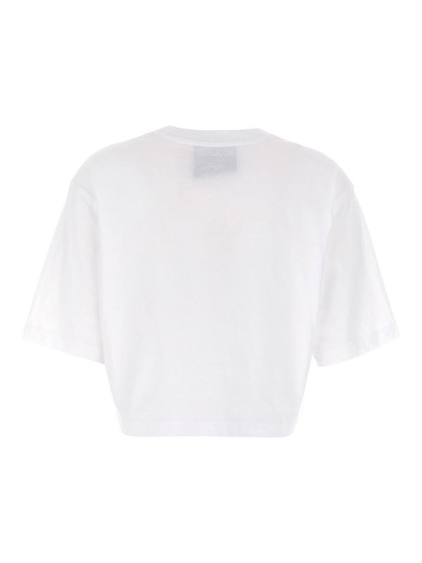 MOSCHINO: t-shirt online - Maglietta da ricamo