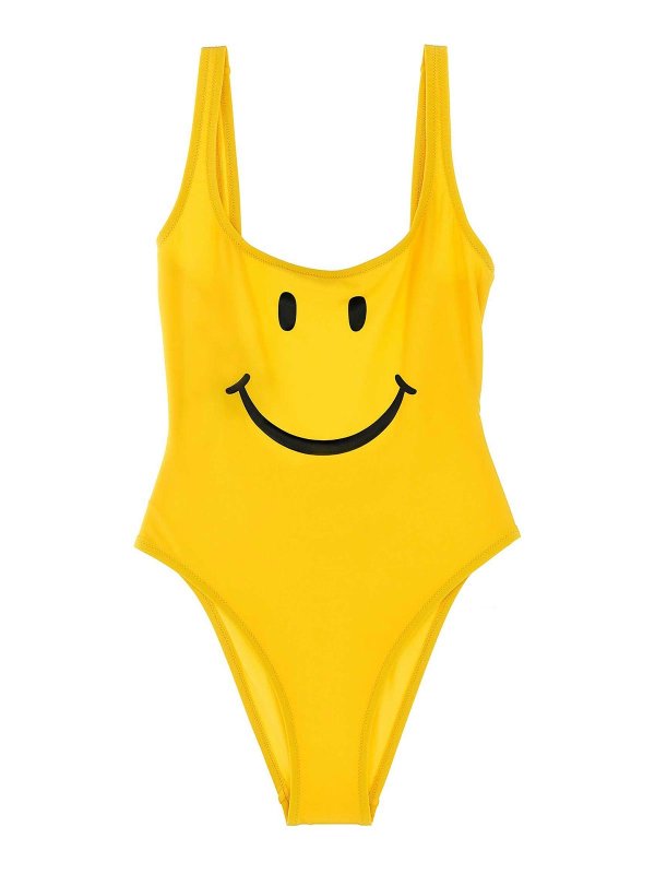 MOSCHINO: one-piece - Smiley One-Piece Swimsuit