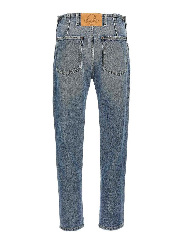 MOSCHINO: bootcut jeans online - Denim Jeans