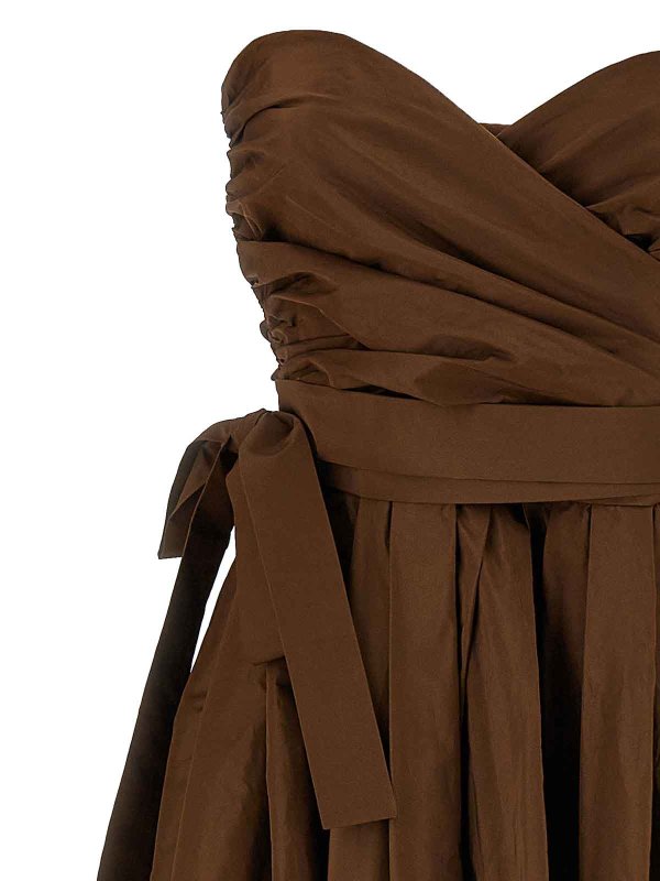 The Best Shops Pinko: Maxikleider - Maxikleid - Braun
