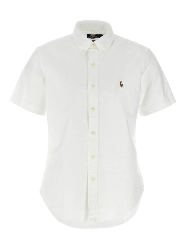 POLO RALPH LAUREN: シャツ - シャツ - 白