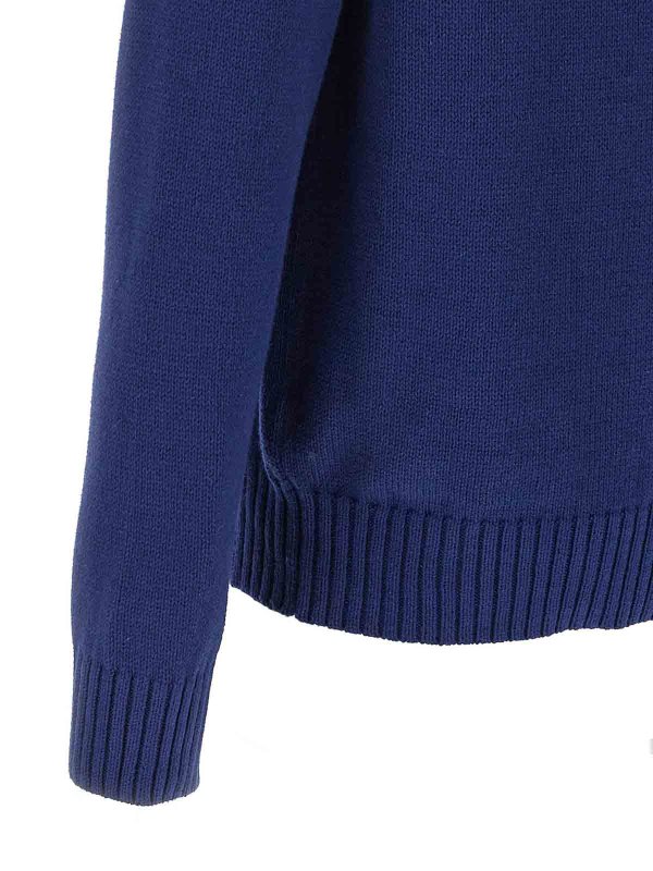 Rundhalspullover - Blau shop online: POLO RALPH LAUREN