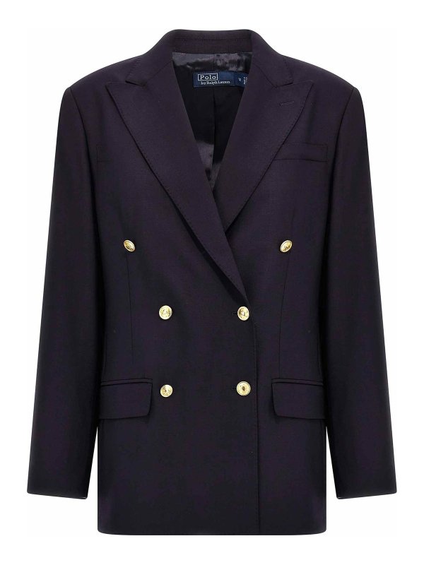 POLO RALPH LAUREN: Blazer - Blazer - Azul