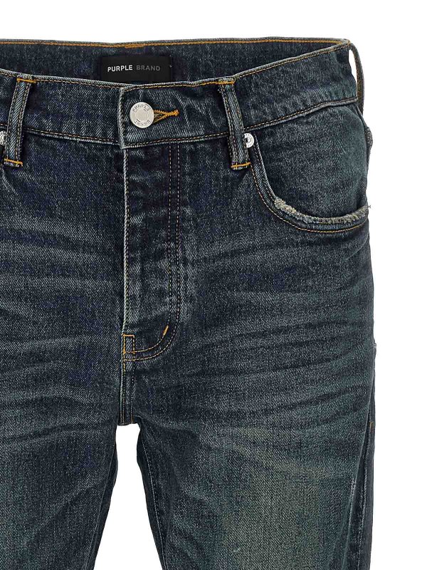 The Best Shops PURPLE BRAND: Bootcut - Bootcut Jeans - Blau