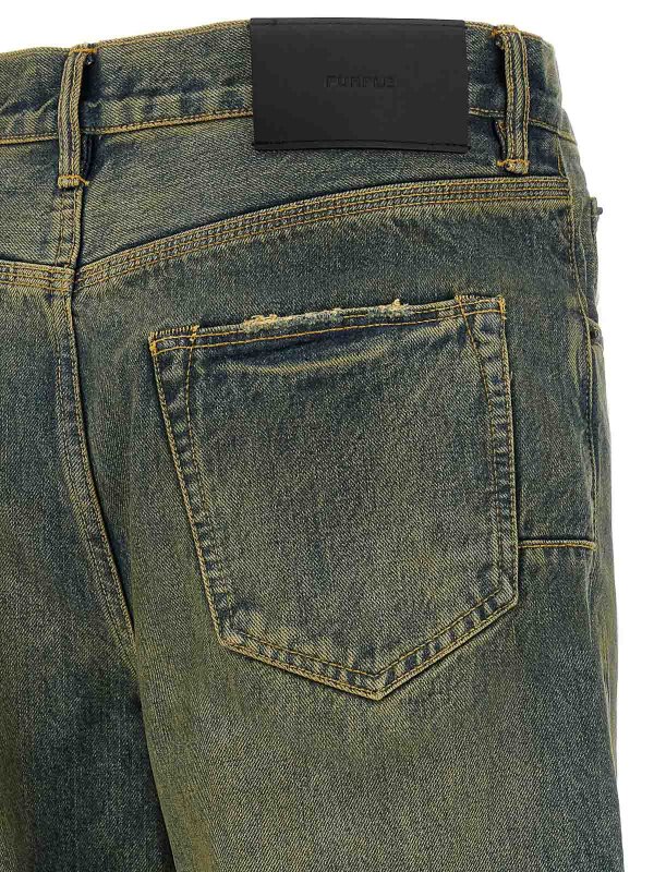 Bootcut Jeans - Gelb shop online: PURPLE BRAND