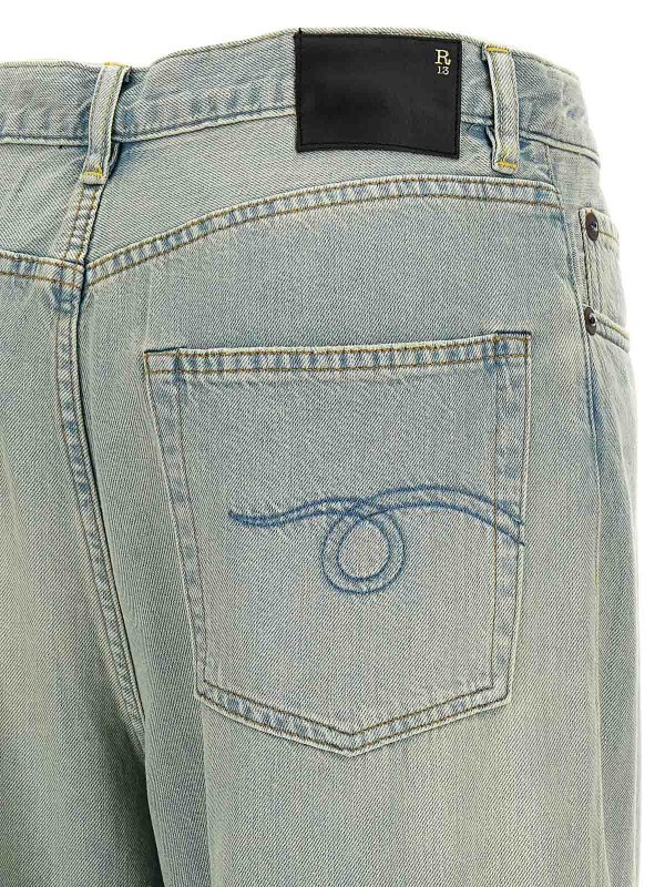 ブーツカットジーンズ - ライトブルー shop online: R13