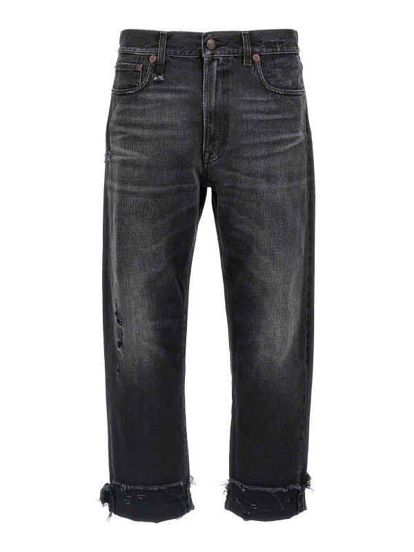 R13: Jeans évasés - Jean Bootcut - Noir