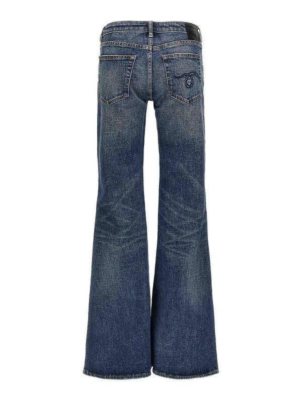 R13: Jeans évasés online - Jean Bootcut - Bleu