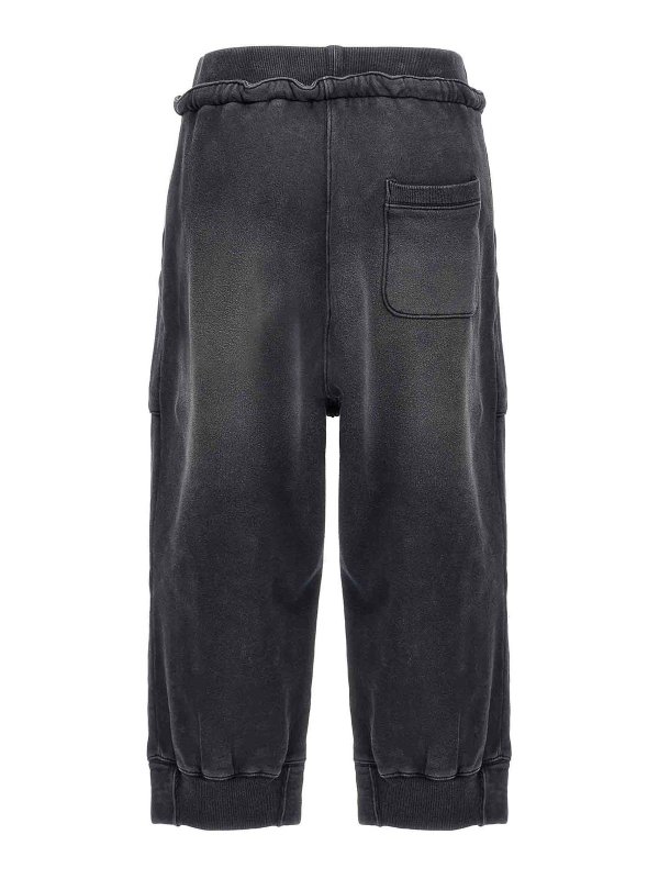 R13: tracksuit bottoms online - Deconstructed Joggers