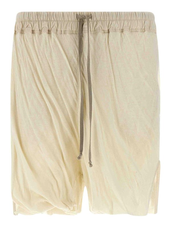 RICK OWENS: Shorts - Shorts - Blanco
