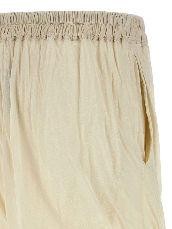 Shorts - Blanco shop online: RICK OWENS