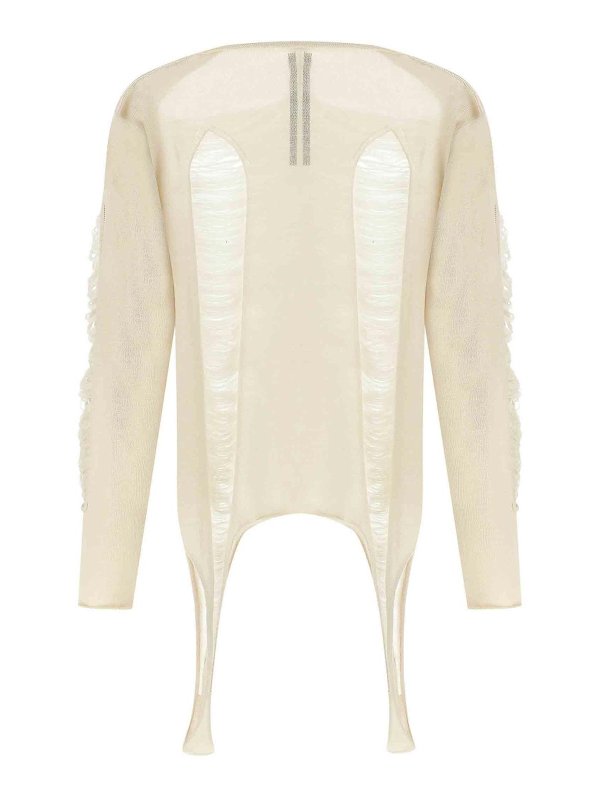 RICK OWENS: Cárdigans online - Cárdigan - Blanco