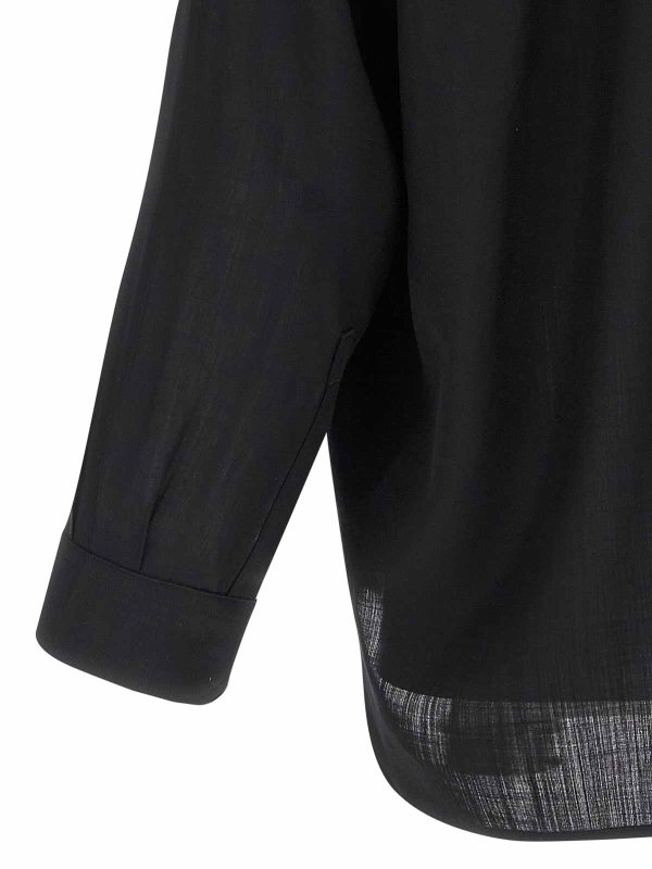 ブラウス - 黒 shop online: RICK OWENS