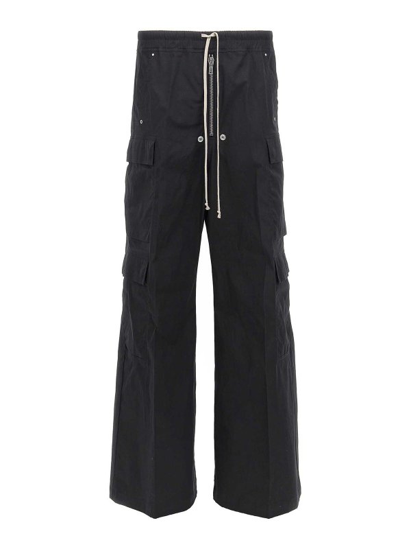 RICK OWENS: Casual Hosen - Shorts - Schwarz