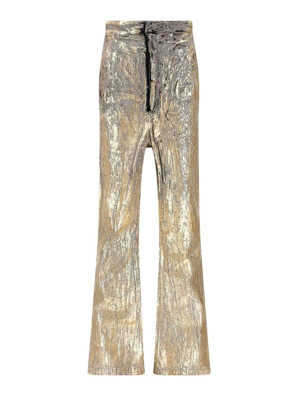 RICK OWENS: bootcut jeans - Dirt Bolan Jeans