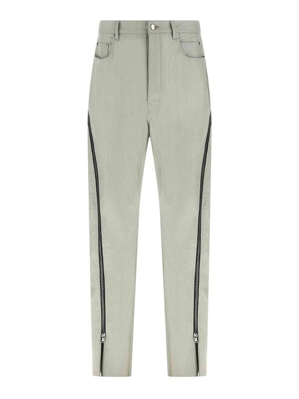 RICK OWENS: Bootcut - Bootcut Jeans - Grau