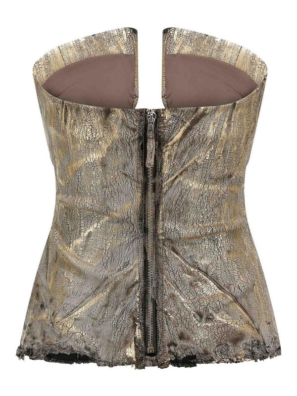 RICK OWENS: Tops y camisetas sin mangas online - Top - Dorado