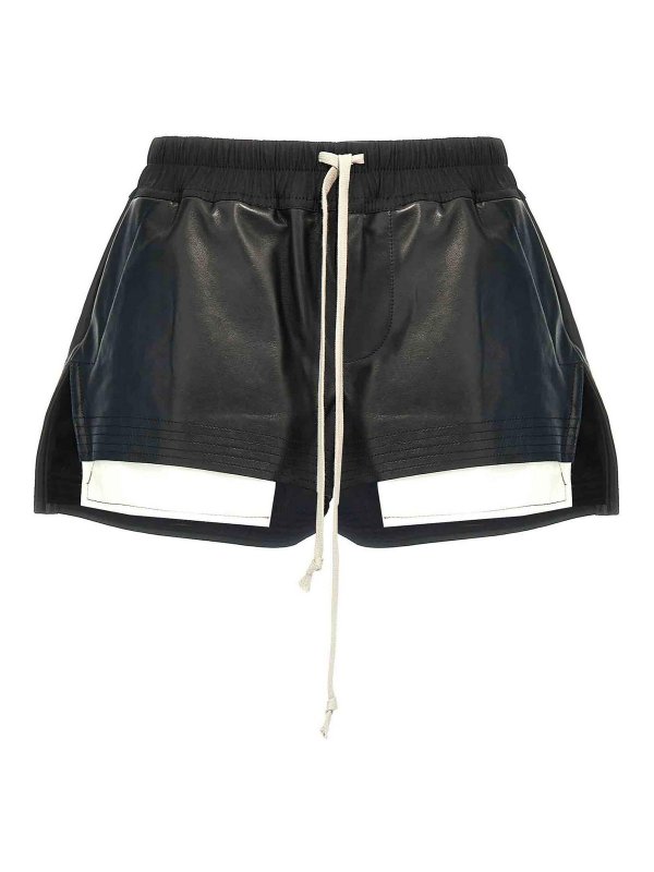 RICK OWENS: トラウザーショーツ - ショートパンツ - 黒