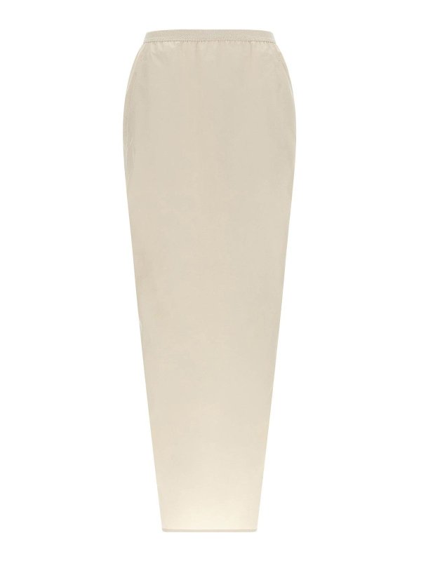 RICK OWENS: Knee length skirts & Midi - Pillar Long Skirt