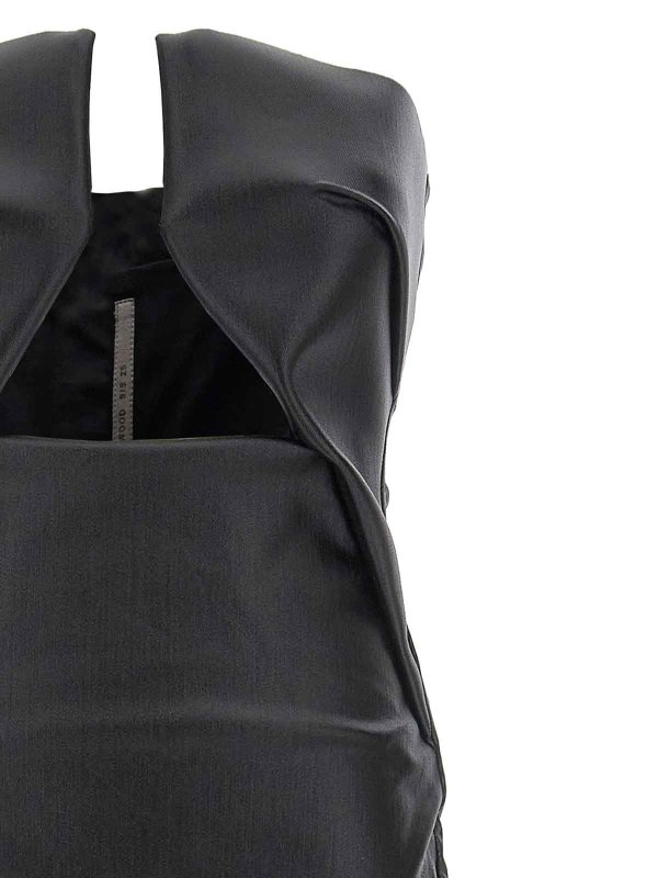 The Best Shops RICK OWENS: Vestidos media pierna - Vestido Midi - Negro