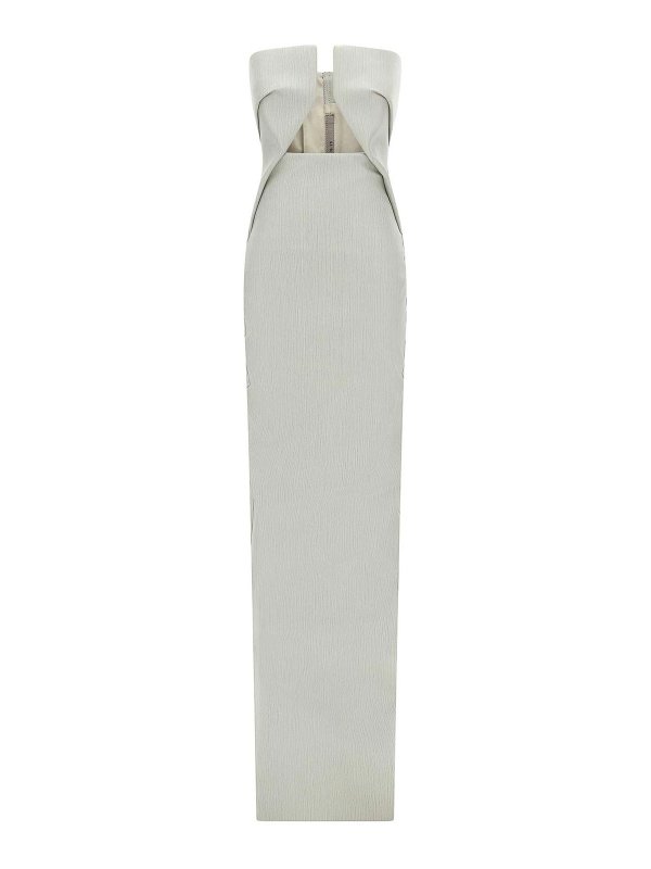 RICK OWENS: ニーレングスドレス - 膝丈ドレス - グレー