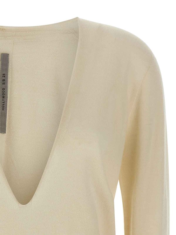 The Best Shops RICK OWENS: カーディガン - カーディガン - ベージュ