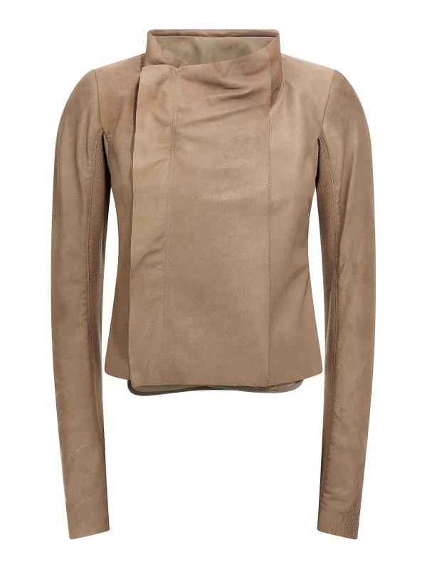 RICK OWENS: Blazer - Blazer - Nude