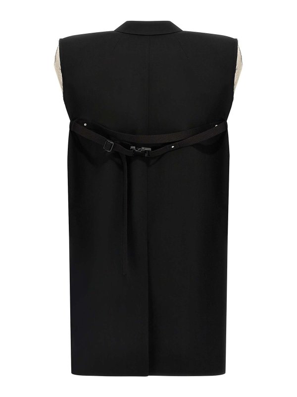 RICK OWENS: Chalecos online - Chaleco - Negro