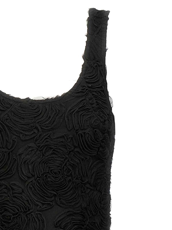 The Best Shops ROTATE Birger Christensen: Vestidos media pierna - Vestido Midi - Negro