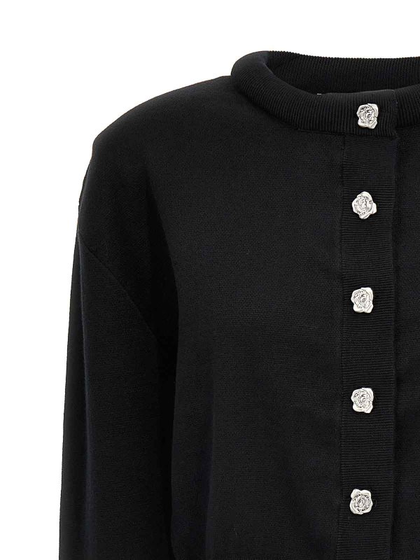 The Best Shops ROTATE Birger Christensen: Cardigans - Cardigan - Schwarz