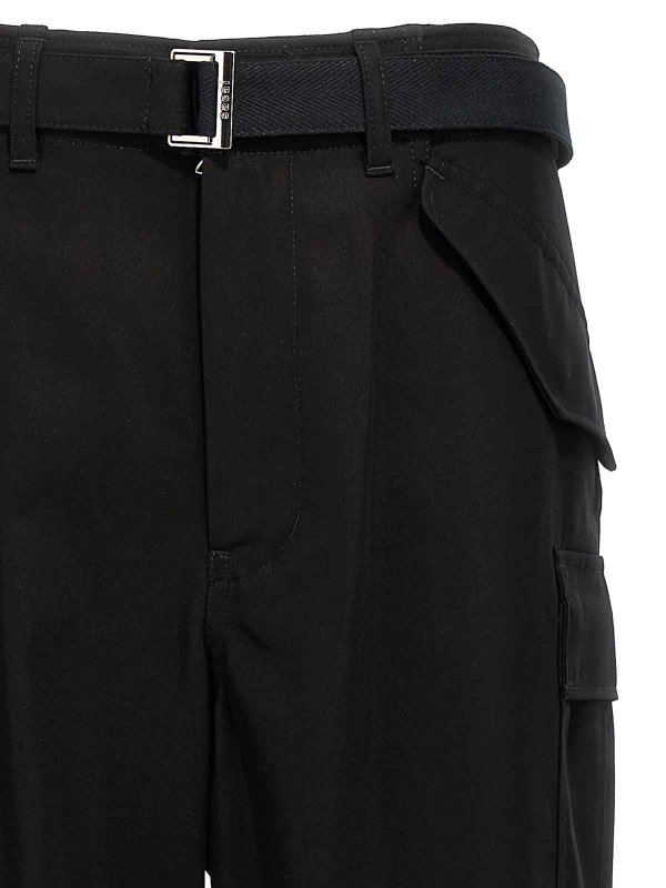 The Best Shops Sacai: casual trousers - Cargo Pants