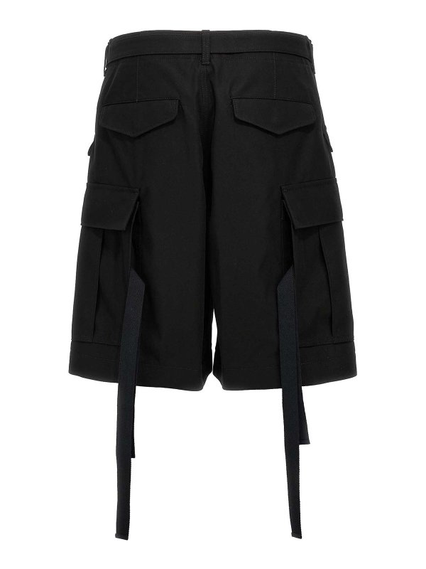 Sacai: Trousers Shorts online - Cargo Bermuda Shorts