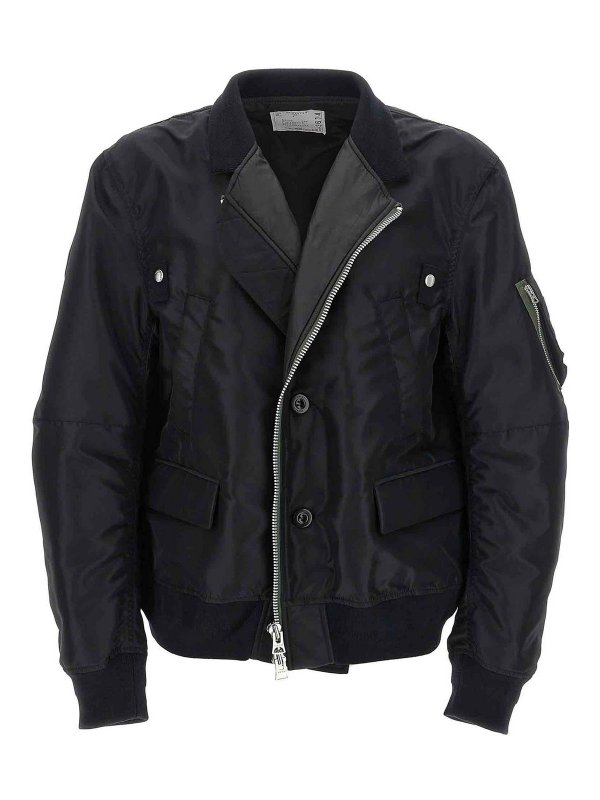 Sacai: ブレザー online - ブレザー - 黒