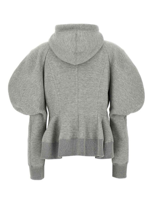 Sacai: Sweatshirts und Pullover online - Sweatshirt - Grau