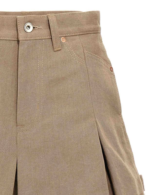 The Best Shops Sacai: Shorts - Short - Beige