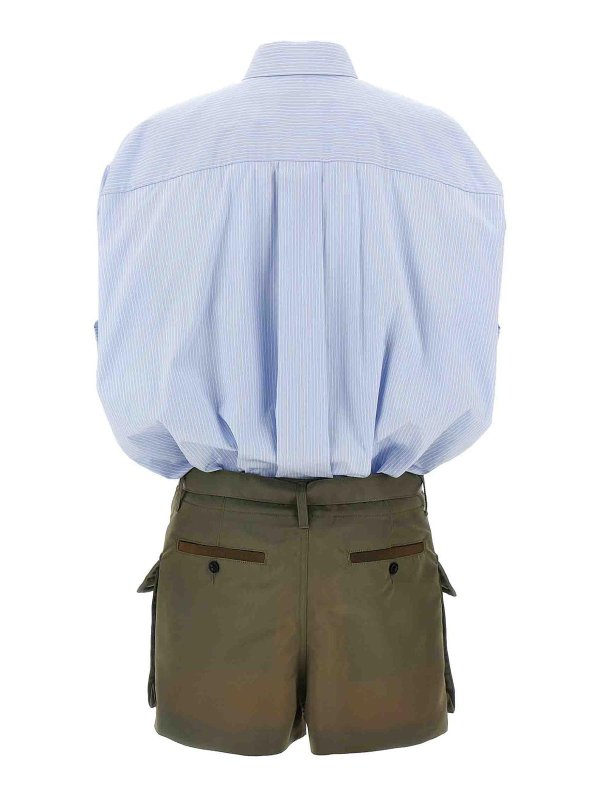 Sacai: ショートドレス online - ショートドレス - マルチカラー