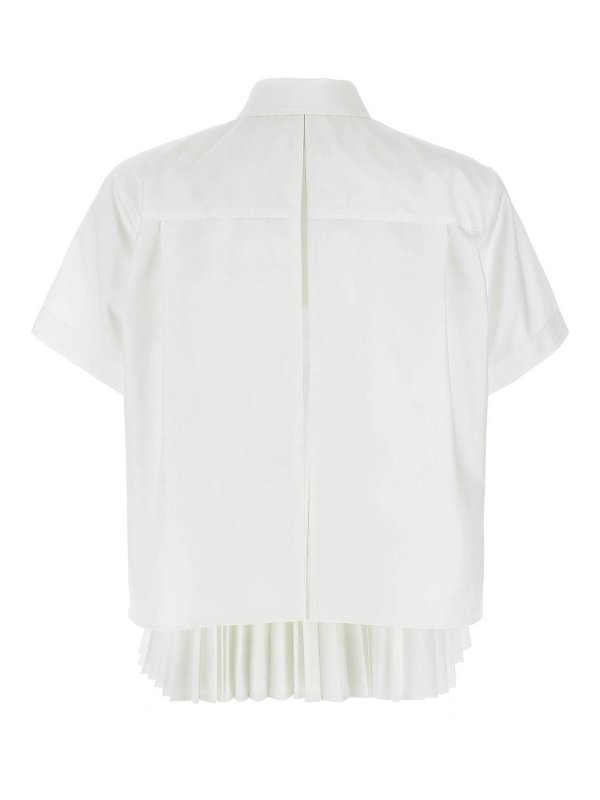 Sacai: Camisas online - Camisa - Blanco