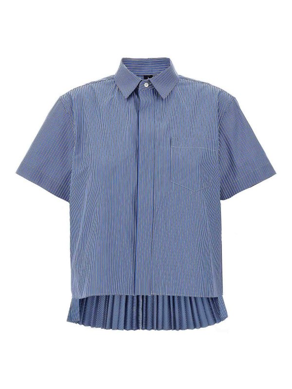 Sacai: Hemden - Hemd - Hellblau