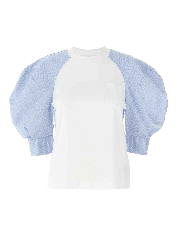 Sacai: t-shirts - Balloon T-Shirt