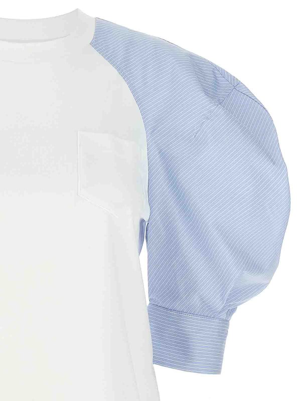 The Best Shops Sacai: t-shirts - Balloon T-Shirt