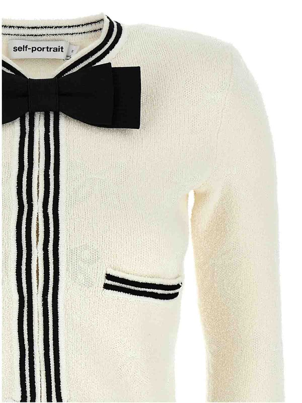 The Best Shops Self Portrait: カーディガン - カーディガン - 白