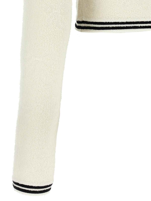 カーディガン - 白 shop online: Self Portrait