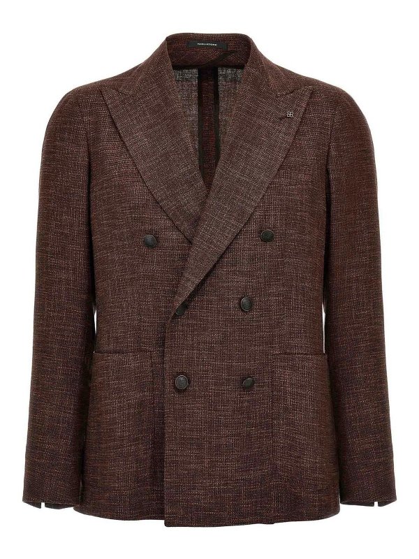 TAGLIATORE: Blazer - Blazer - Marrón