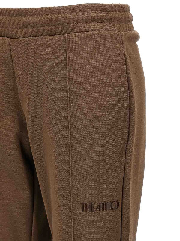 The Best Shops The Attico: Pantalons de survêtement  - Pantalons De Sport - Marron