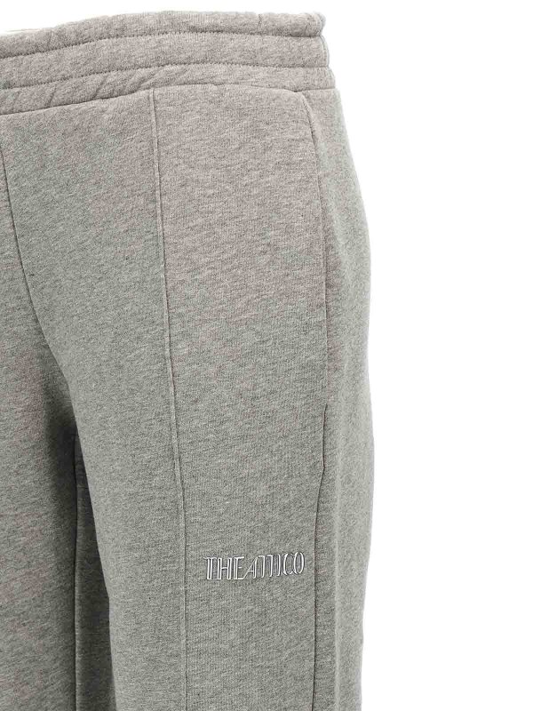 The Best Shops The Attico: tracksuit bottoms - Logo Joggers
