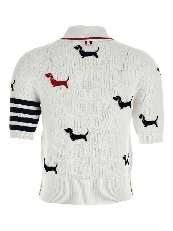 THOM BROWNE: Polos online - Polo - Blanco